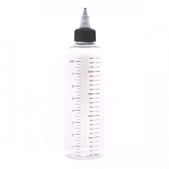 Flacon / Bouteille DIY graduée bouchon doseur | 230 ml