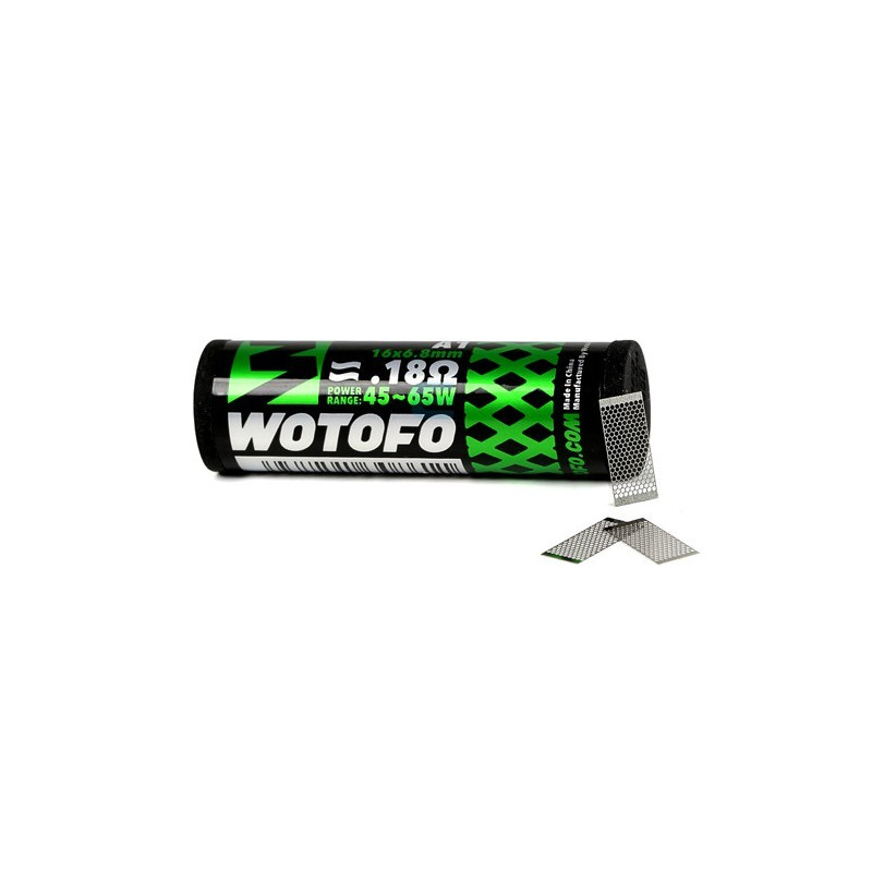 Résistances Mesh Style 0,18oHm - Wotofo | Pack x10