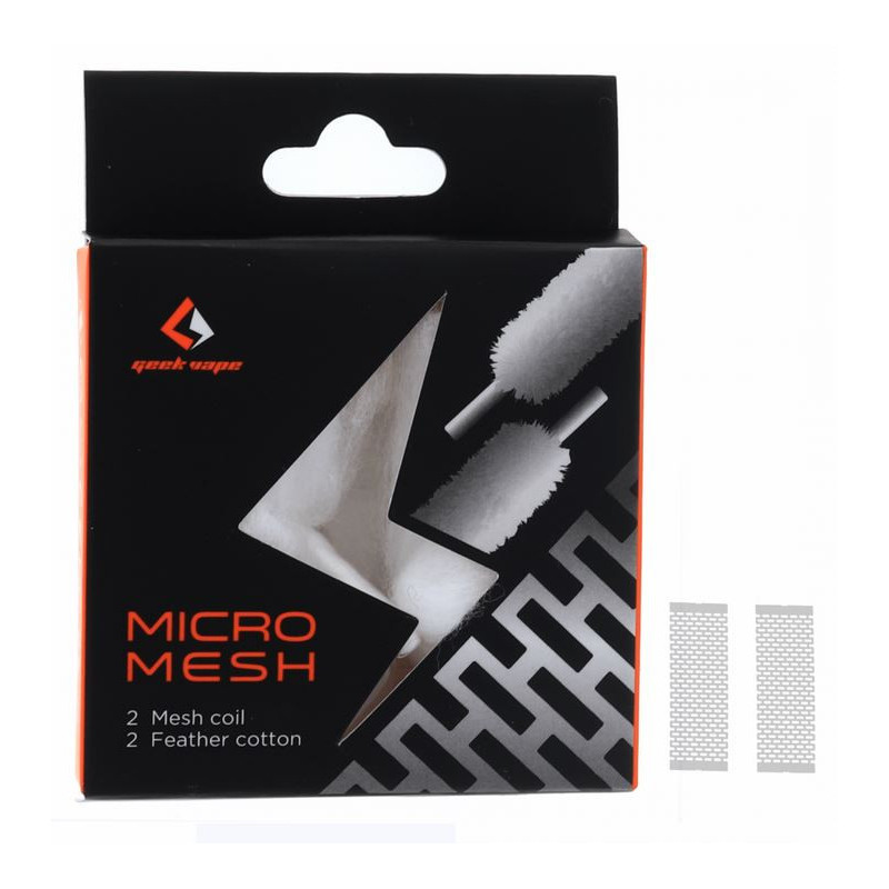 Micro Mesh RTA Zeus X + cotton - Geek Vape | Pack x2