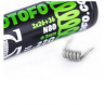 Coils préfabriqués Alien Wire ni80 3*26 + 36GA - 0,22 ohm - Wotofo