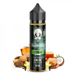 E-liquid Escobar (bourbon, vanilla, nuts, caramel, coconut, sugar, pistachio) - High Creek 50 ml - Swiss ProVape