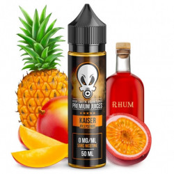 E-liquide Kaiser (ananas, mangue, fruit de la passion, rhum) - High Creek 50 ml - Swiss ProVape