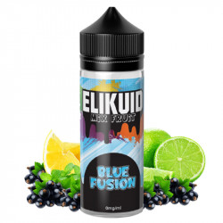 E-liquide Blue Fusion (cassis, citron, menthe) - Elikuid 100 ml - Swiss ProVape