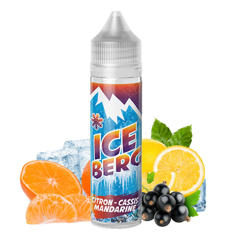 Eliquid Lemon Blackcurrant Mandarin - Shortfill format - Iceberg by Liquidelab | 50ml