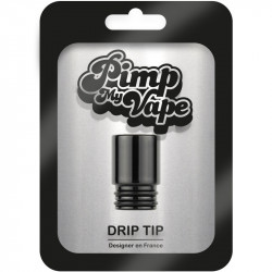 Drip Tip 510 PVM0012 - Pimp My Vape - Noir - Swiss ProVape