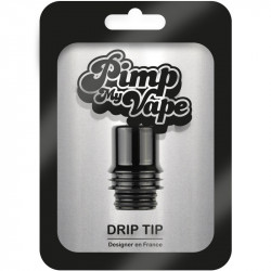 Drip Tip 510 PVM0017 - Pimp My Vape - Noir - Swiss ProVape