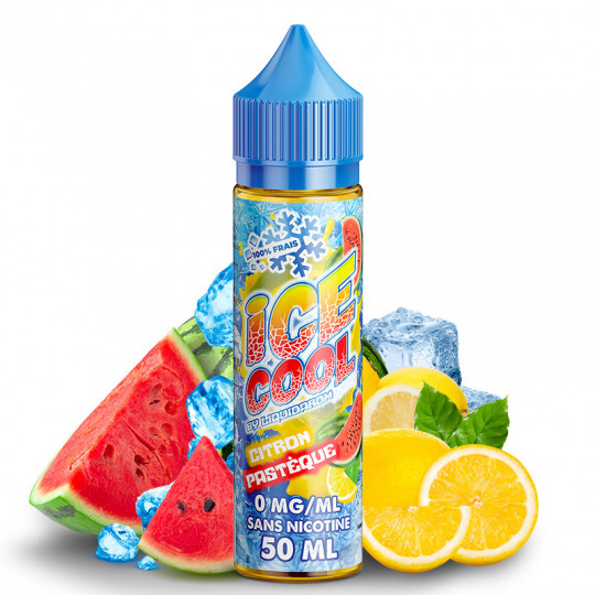 E-liquid Lemon Watermelon - Shortfill format - Ice Cool by LiquidArom | 50ml
