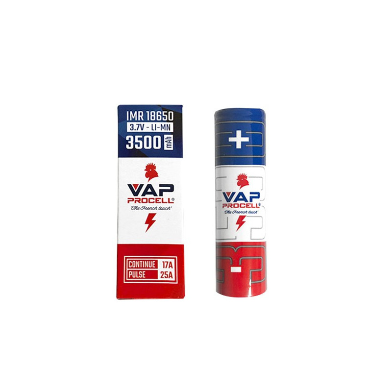 Accu IMR 18650 3500mAh - Vap Procell