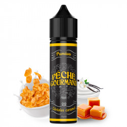 E-liquid Céréales Caramel (cereals, caramel, milk, vanilla, cream) - Péché Gourmand 50 ml - Swiss ProVape