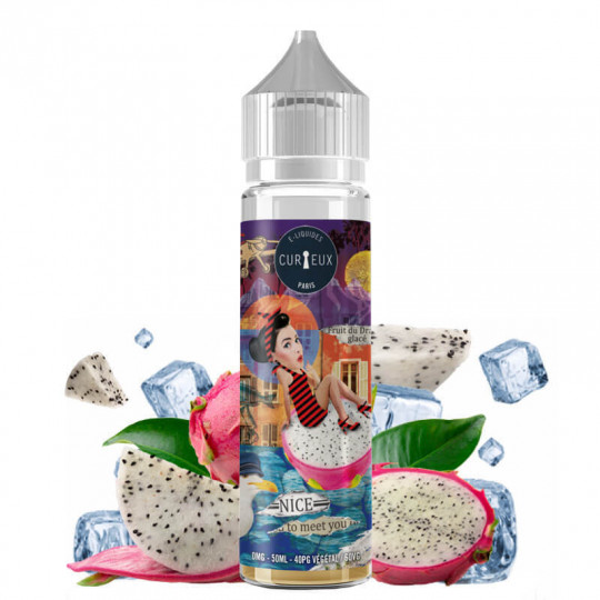 E-Liquide Nice To Meet You - Édition Hexagone by Curieux | 50ml "Shortfill 70ml"