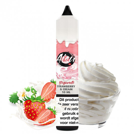 E-liquide Strawberry & Cream - Sels de nicotine - Aisu Yoguruto by Zap! Juice | 10ml