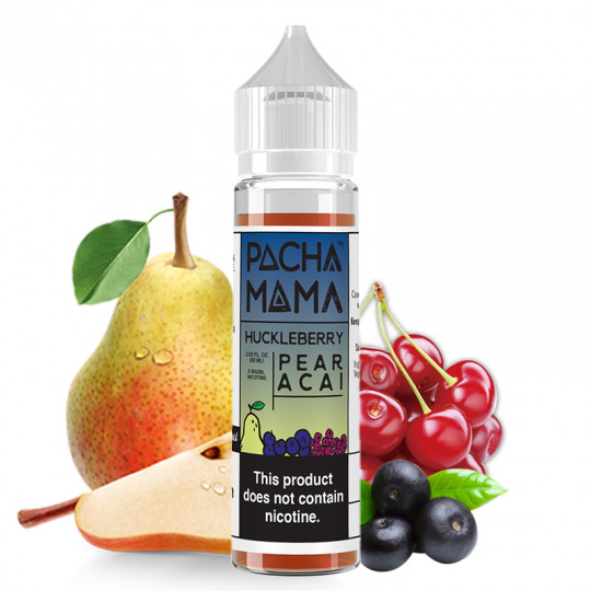 E-liquid Huckleberry Pear Acai - Shortfill Format - Pachamama by Charlie's Chalk Dust | 50ML