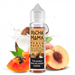 E-liquide Peach Papaya Coconut Cream (pêche, papaye, crème de coco) - Swiss ProVape