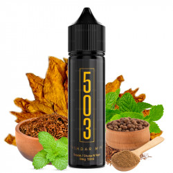 eliquide 503 kashdar mint saveur tabac blond américain et menthol - 50 ml - Swiss ProVape