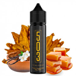 eliquide 503 apaloosa saveurs tabac, caramel et vanille bourbon - Swiss ProVape