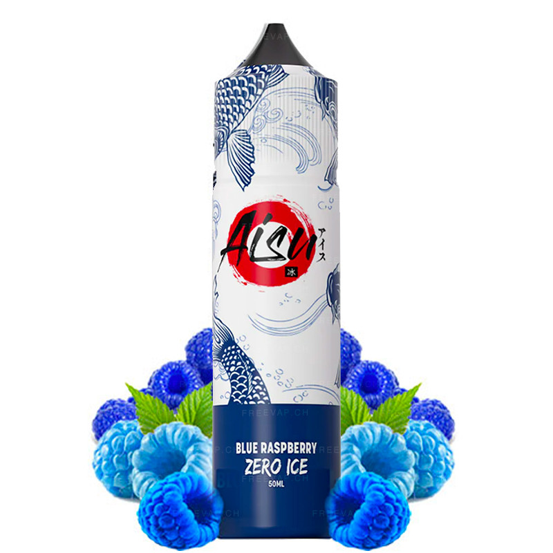 E-liquide Blue raspberry - Shortfill format - Zero Ice - Aisu by Zap! Juice | 50 ml