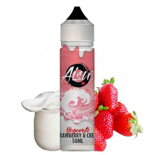 E-liquide Strawberry & Cream - Shortfill format - Zero Ice - Aisu Yoguruto by Zap! Juice | 50 ml