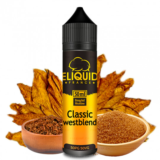 E-Liquid Classic Westblend - Shortfill Format - Originals by Eliquid France | 50ml