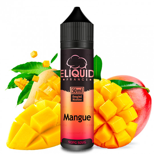E-Liquid Mango - Shortfill Format - Originals by Eliquid France | 50ml