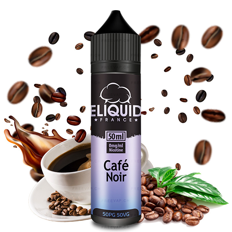 E-Liquid Schwarzer Kaffee - Shortfill Format - Originals by Eliquid France | 50ml