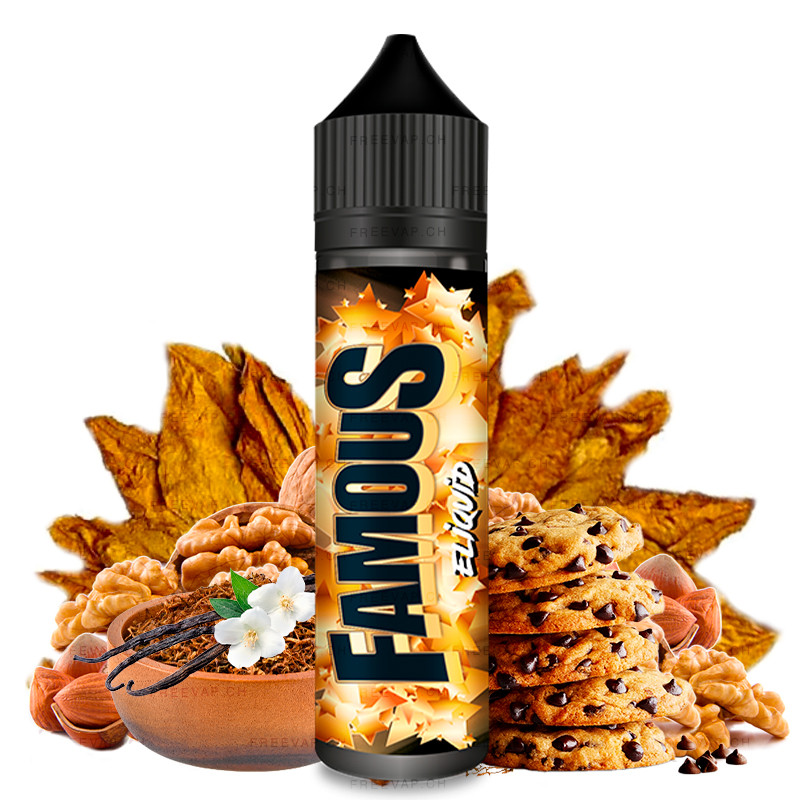 E-Liquide Famous - Shortfill Format - Premium by Eliquid France | 50ml