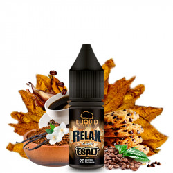 Relax (Tabak, Vanille, Cookie, Kaffee) - Nikotinsalze - Esalt by Eliquid France | 10ml - Swiss ProVape