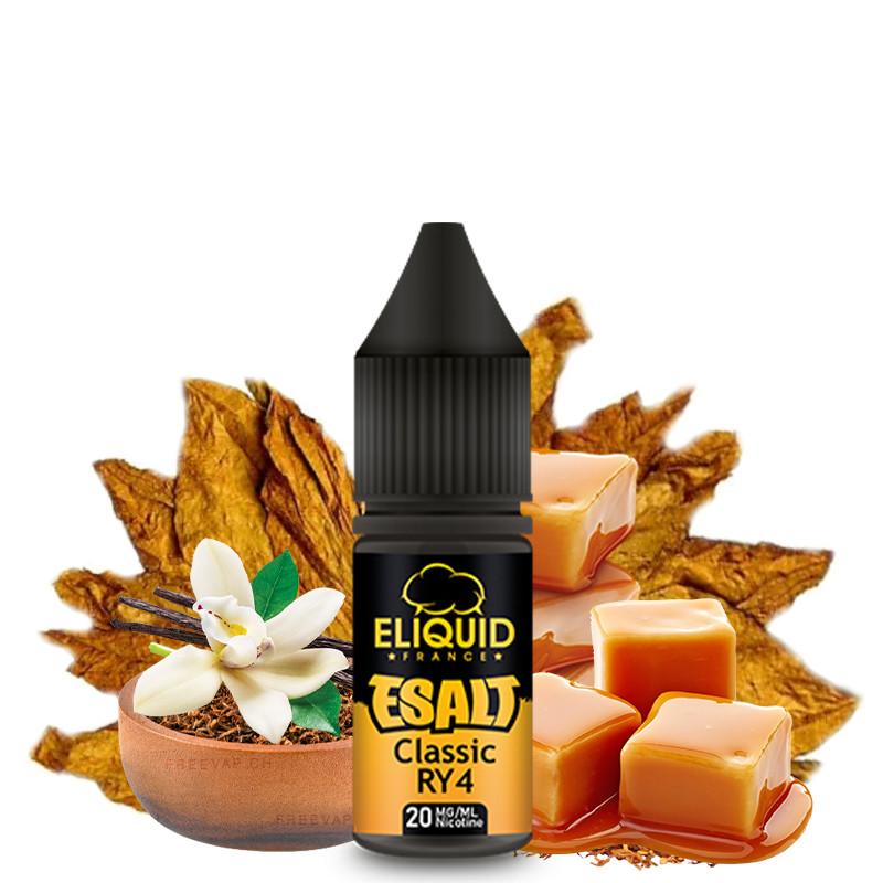 E-Liquide RY4 - Sels de nicotine - ELiquid France | 10ml