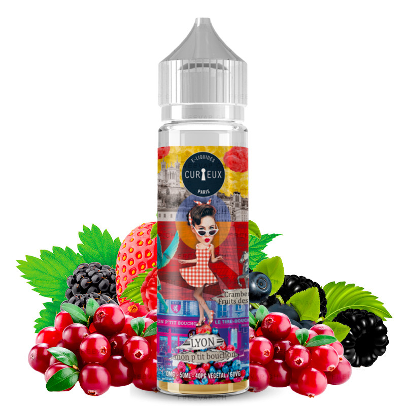 E-Liquide Lyon Mon Ptit Bouchon - Édition Hexagone by Curieux | 50ml "Shortfill 70ml"