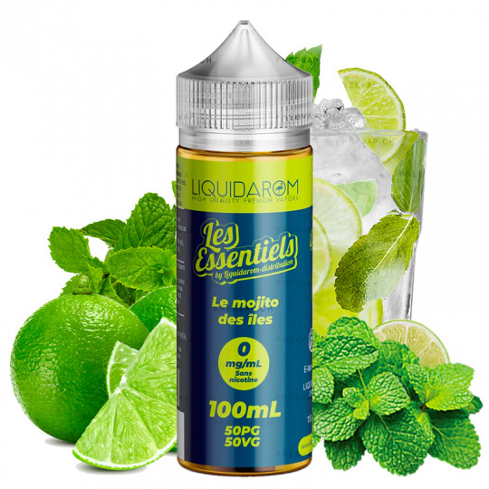 Eliquid Island Mojito - Shortfill format - Les Essentiels by LiquidArom | 100ml