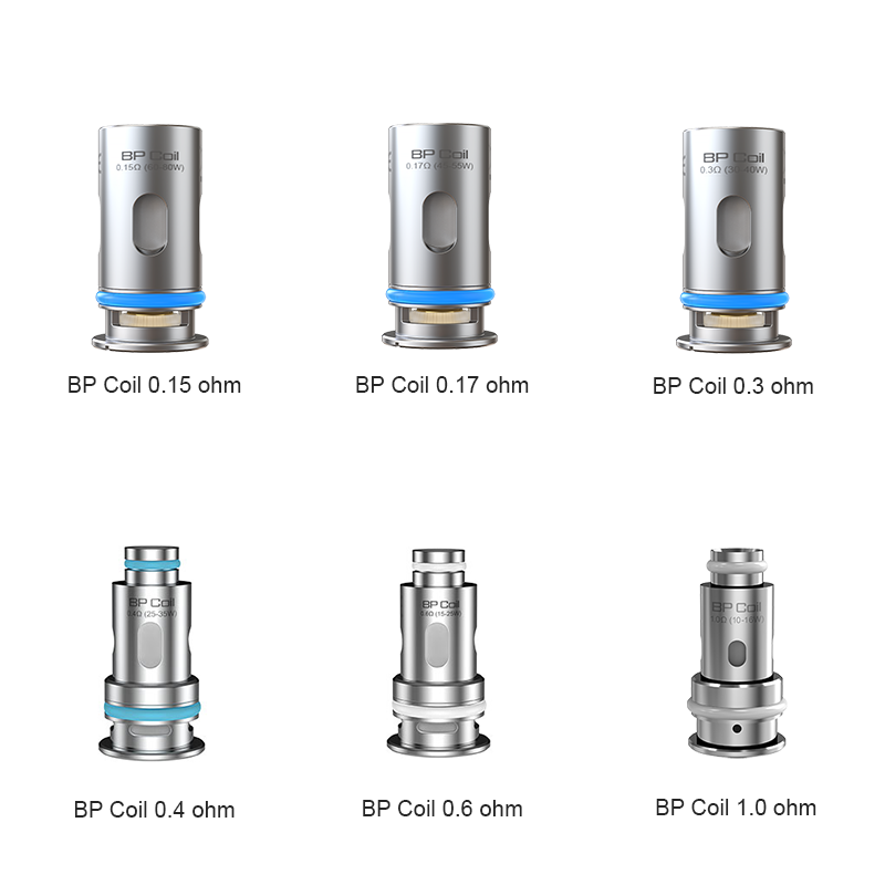 Résistances BP coils - Aspire | Pack x5