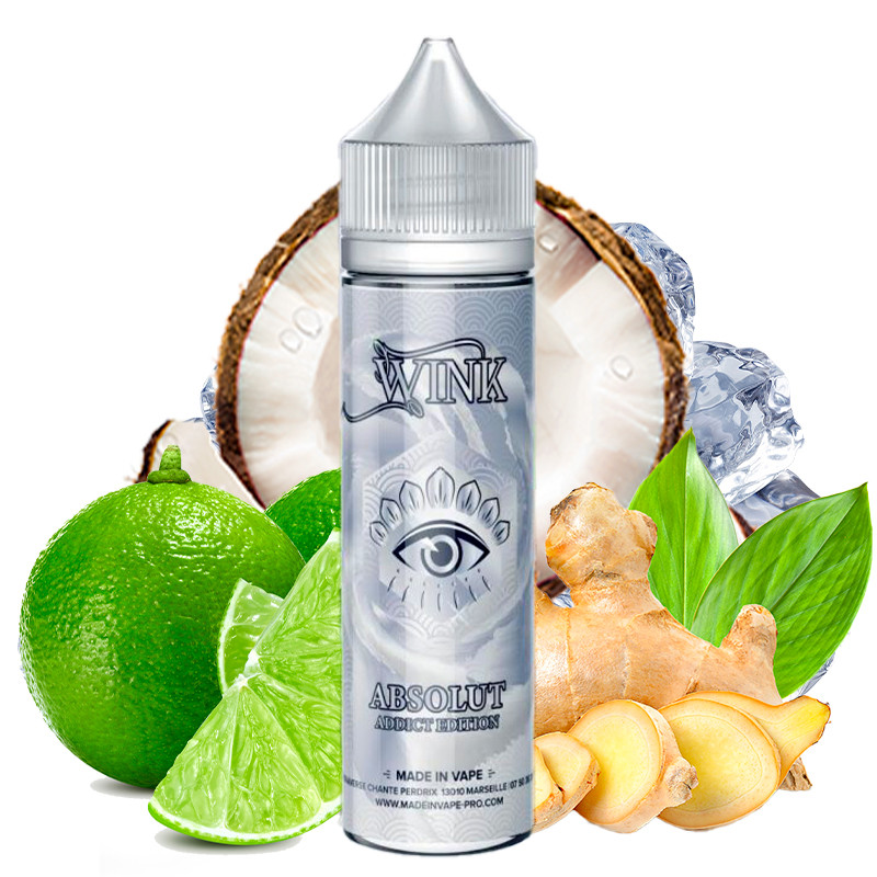 E-Liquid Absolut - Shortfill Format - Wink Addict Edition by Made in Vape | 50ml