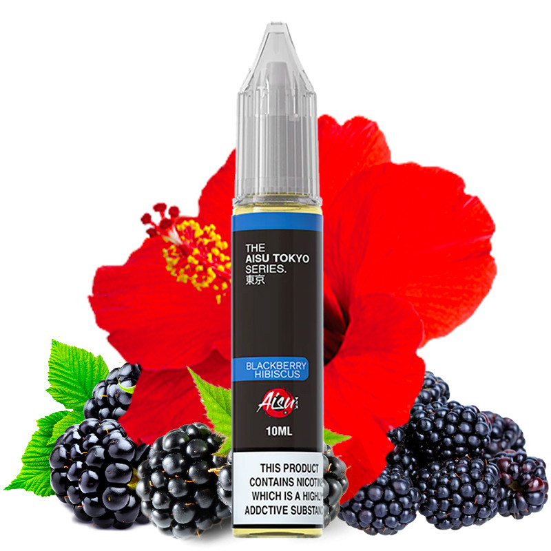 E-Liquide Blackberry Hibiscus - Sels de nicotine - Aisu Tokyo Series by Zap! Juice | 10ml
