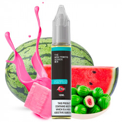 Eliquid with nicotine salts bubblegum watermelon flavour - Aisu Tokyo Series by Zap Juice - Swiss ProVape
