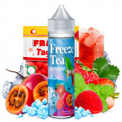 Eliquide bonbon fraise tamarillo menthe givrée ice tea 50ml Freeze tea by made in vape - Swiss ProVape