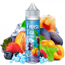 Eliquide mirabelle prune baies rouges menthe givrée ice tea 50ml Freeze tea by made in vape - Swiss ProVape