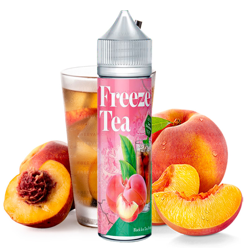 E-liquid Black Ice Tea Pêche - Shortfill Format - FreezeTea by Made in Vape | 50ml