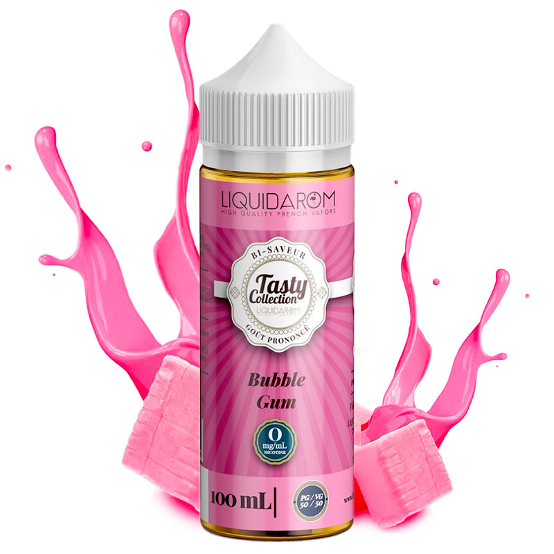 Eliquide Bubble Gum - Shortfill format - Tasty by LiquidArom | 100ml