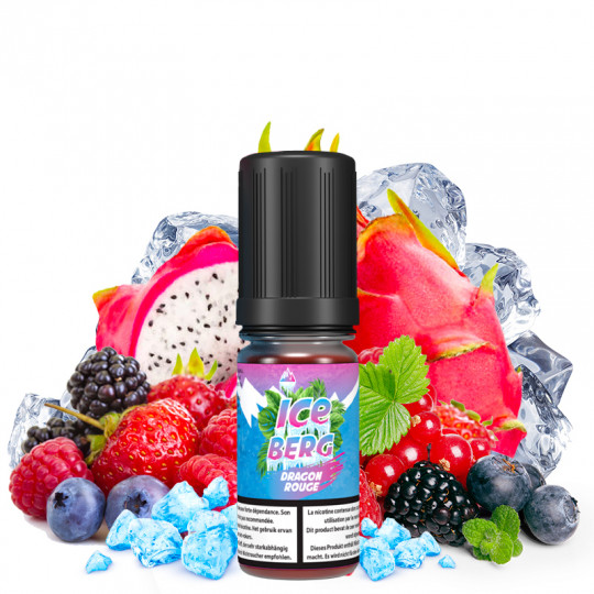 Dragon rouge - Sels de nicotine - Iceberg by Liquidelab | 10 ml