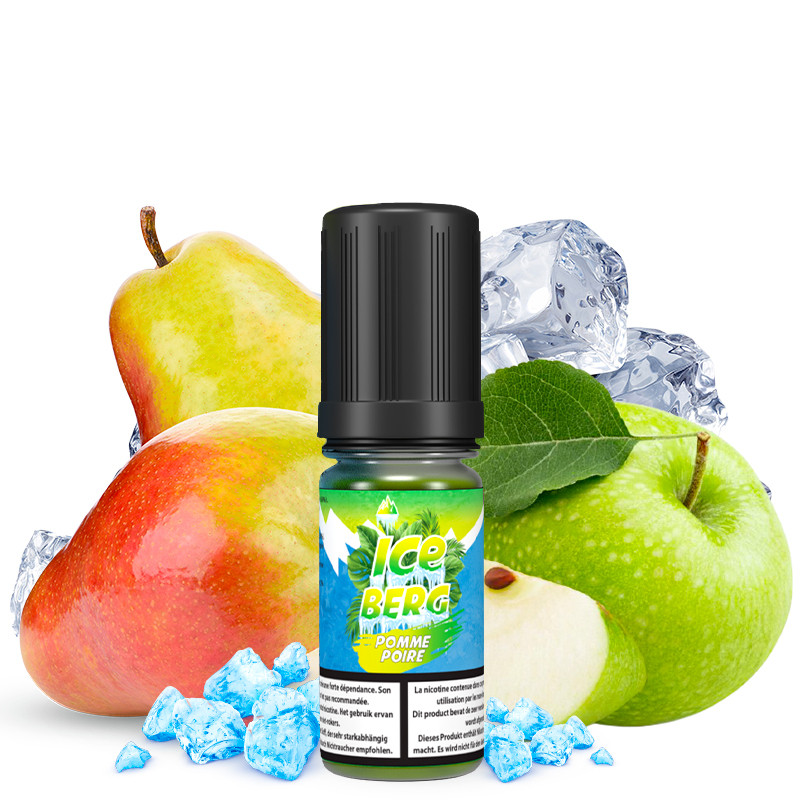 Pomme Poire - Sels de nicotine - Iceberg by Liquidelab | 10 ml
