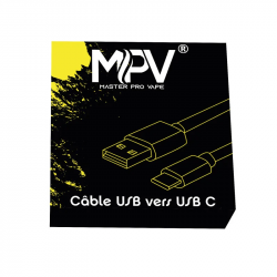Câble MPV USB vers USB-C recharge vape. - Swiss ProVape