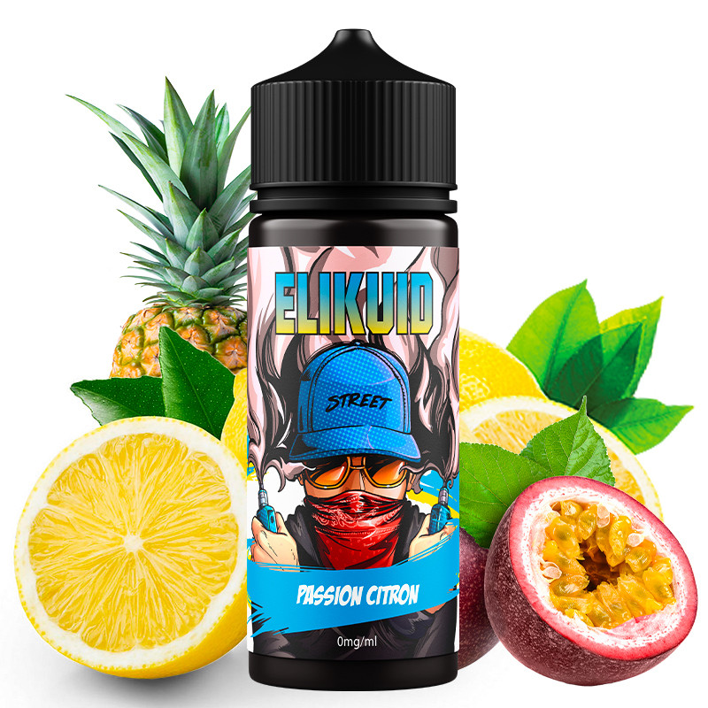 E-Liquide Passion Citron - Elikuid Street by Liquidelab | 100 ml "Shortfill 120 ml"