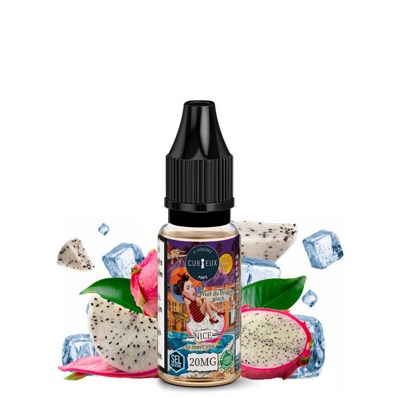 E-Liquide Nice To Meet You - Sels de nicotine - Édition Hexagone by Curieux | 10ml