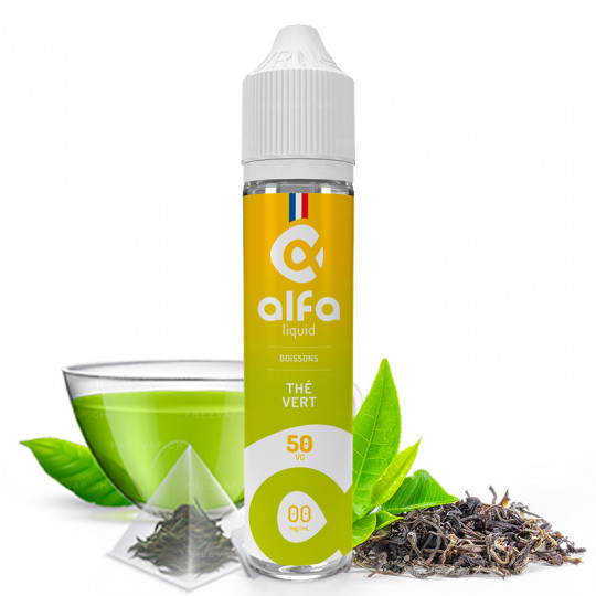 E-Liquid Grüner Tee - Drinks - Alfa | 50ml in 70ml