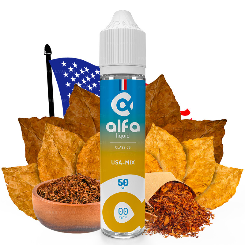 E-liquide USA Mix - Classics - Alfa | 50ml in 70ml