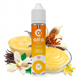 E-liquide Vanilla Custard - Gourmands - Alfa | 50ml - Swiss ProVape
