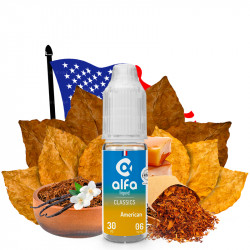E-Liquid American - Tabak - Alfa | 10 ml - Swiss ProVape