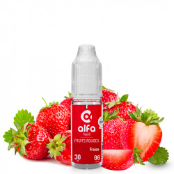 E-Liquide Fraise - Fruits Rouges - Alfa | 10 ml - Swiss ProVape