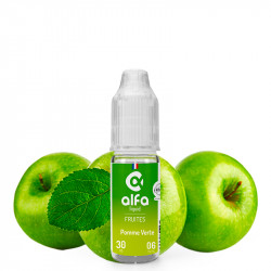 E-Liquide Pomme Verte - Fruités - Alfa | 10 ml - Swiss ProVape