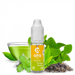 E-Liquid Mint Green Tea - Drinks - Alfa | 10 ml - Swiss ProVape