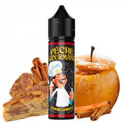 50 ml E-liquid Pomme Cannelle (Apfel Zimt) - Péché Gourmand by O-Jlab - Swiss ProVape